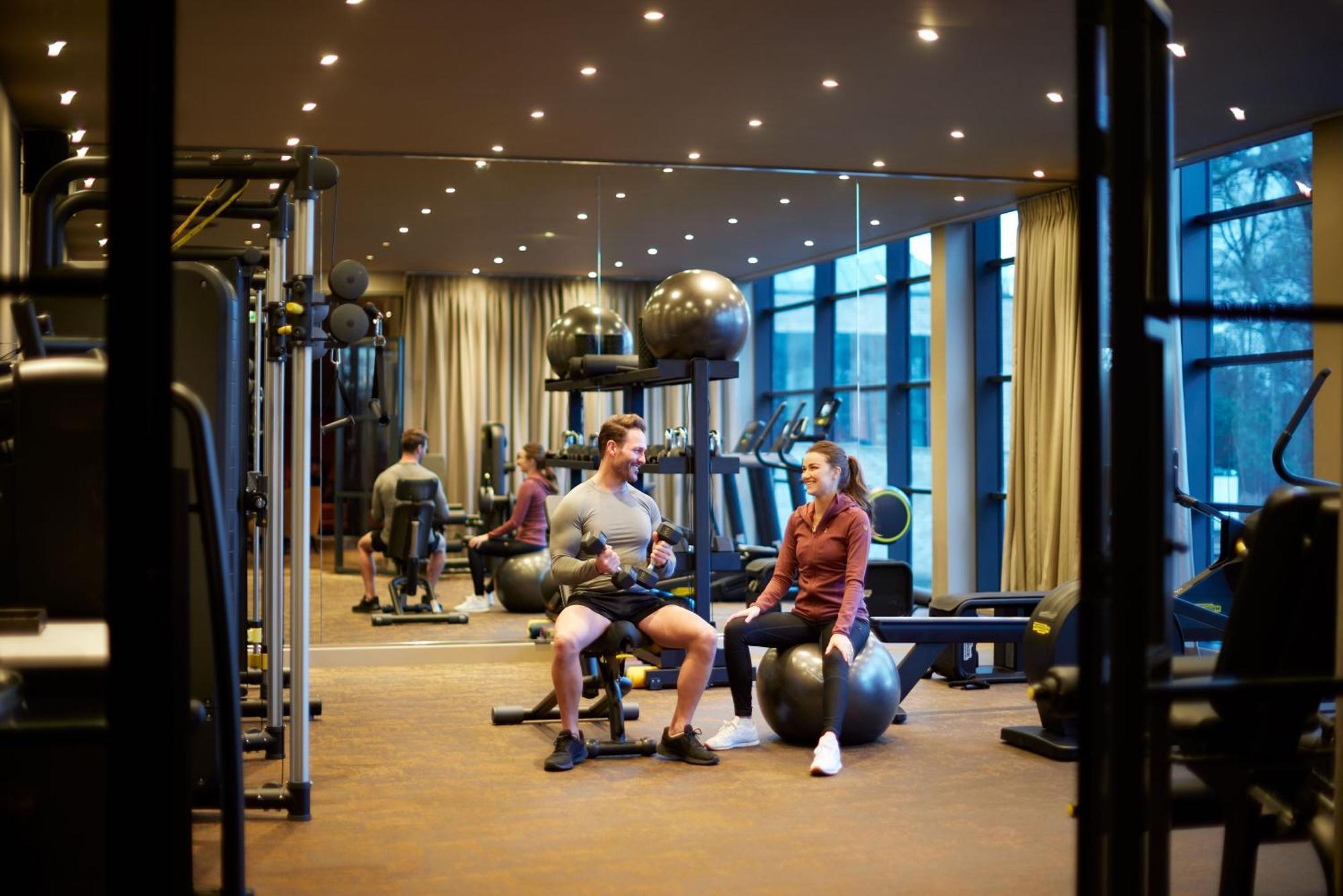 Schloss Roxburghe, Part Of Destination By Hyatt エクステリア 写真 The gym at the hotel